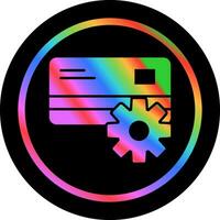 Payment Setting Vector Icon
