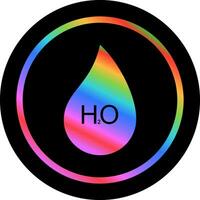 H2O Vector Icon