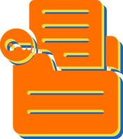 Document Unlock Vector Icon