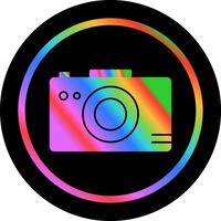 icono de vector de cámara de fotografía