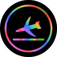 Flight Landing Vector Icon