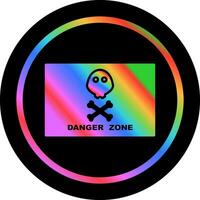 Danger Zone Vector Icon