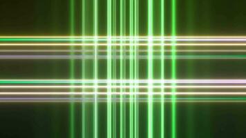 super helder neon roosters laser straal LED lichten lus ii video