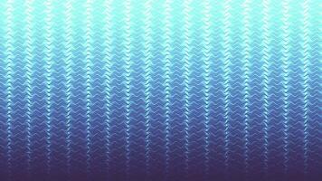 glänzend Blau Ozean Wellen mit Gradient Schicht von Helligkeit video