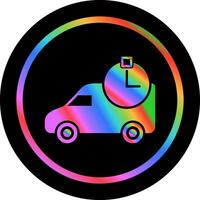 Time Based Delivery Vector Icon