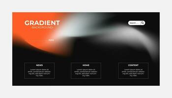 Modern Background Design with Gradient and Grain Texture. Minimalist Gradient Background with geometric shapes for Website design, landing page, wallpaper, banner, poster, flyer, and presentation vector