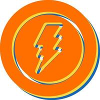 Lightning bolt Vector Icon