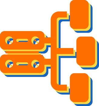 Data Architecture Vector Icon