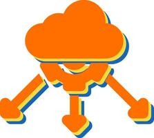 Network Load Balancing Vector Icon