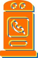 Phone Booth Vector Icon