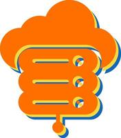 Cloud Storage Vector Icon