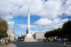 el libertad Monumento en riga, letonia foto