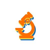 Microscope Vector Icon