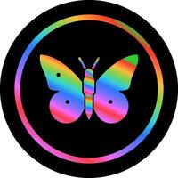 Butterfly Flying Vector Icon