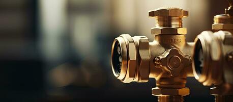 A detailed view of a heater s thermostatic valve photo