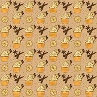 Beautiful and cozy autumn seamless pattern vector