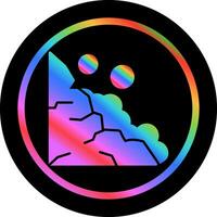 Landslide Vector Icon