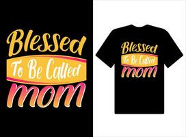 de la madre letras mamá camiseta diseño, contento madres día madres día amor mamá t camisa diseño, tipografía creativo costumbre, mejor mamá madres día t camisa diseño. vector