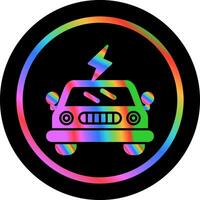 Electric Car Vector Icon