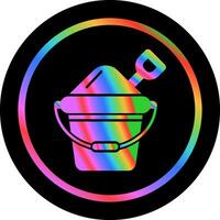 Sand Bucket Vector Icon