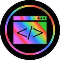 Html Coding Vector Icon