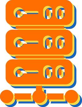 icono de vector de base de datos