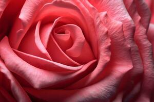 Pink Rose Texture Background Generative AI photo