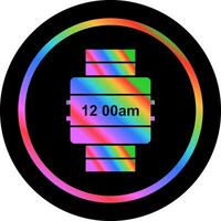 icono de vector de reloj de pulsera