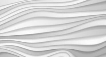 Grey paper refracted waves abstract background vector