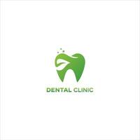 diseño de logotipo de clínica dental dentista logo diente abstracto lineal dentista estomatología vector