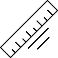 Ruler Line Vector Icon Design