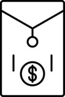 Dossier Line Vector Icon Design