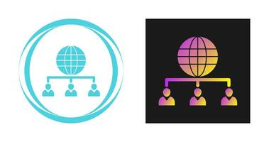 Web ClientServer Vector Icon