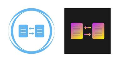 File Transfer Vector Icon