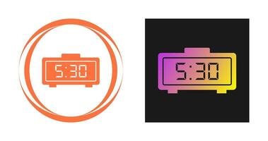 Digital Clock Vector Icon