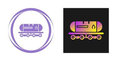 Tank Wagon Vector Icon