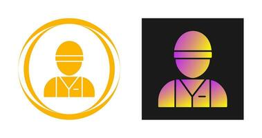 Industry Worker Vector Icon