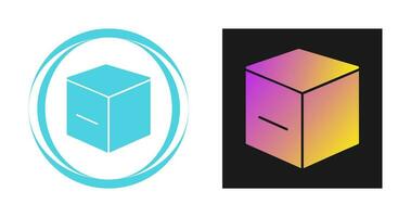 Cube Vector Icon