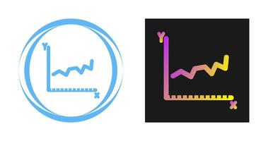 Graph Vector Icon