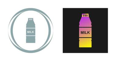 Milk Bottle Vector Icon