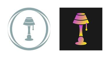 Lamp with stand Vector Icon