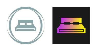 Double Bed Vector Icon