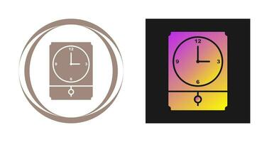 Large Clock Vector Icon