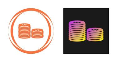 Stack of Coins Vector Icon