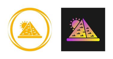 Pyramid Vector Icon