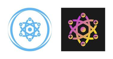 Atom Structure Vector Icon