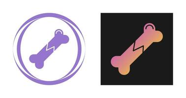 Broken Bone Vector Icon