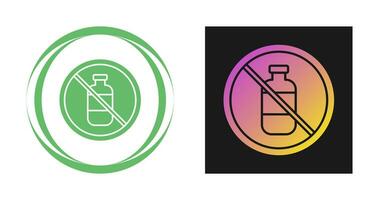 No Liquids Vector Icon