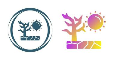 Drought Vector Icon