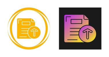 Files Upload Vector Icon